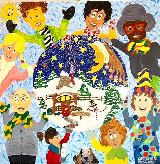 Community, Lackawanna County Area Agency on Aging Mural